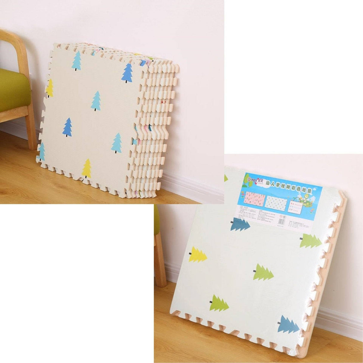 Tree Theme: Baby Play Mat Tiles - For Your Little One-ChandeliersDecor