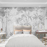 Tropical Chic Wallpaper Mural-ChandeliersDecor