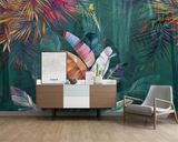 Tropical Jungle Wallpaper Mural – Transform your Space-ChandeliersDecor