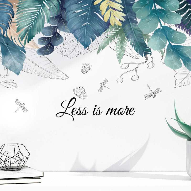 Tropical Plant Wall Decal: Bring Nature Home
