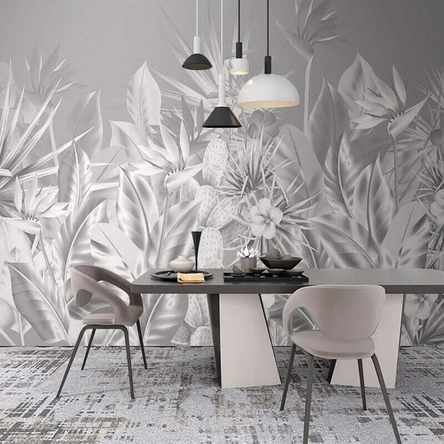 Tropical Wallpaper - Lush Paradise with Exquisite Designs-ChandeliersDecor.com