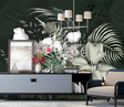 Tropical Wallpaper Murals: Explore Paradise-ChandeliersDecor