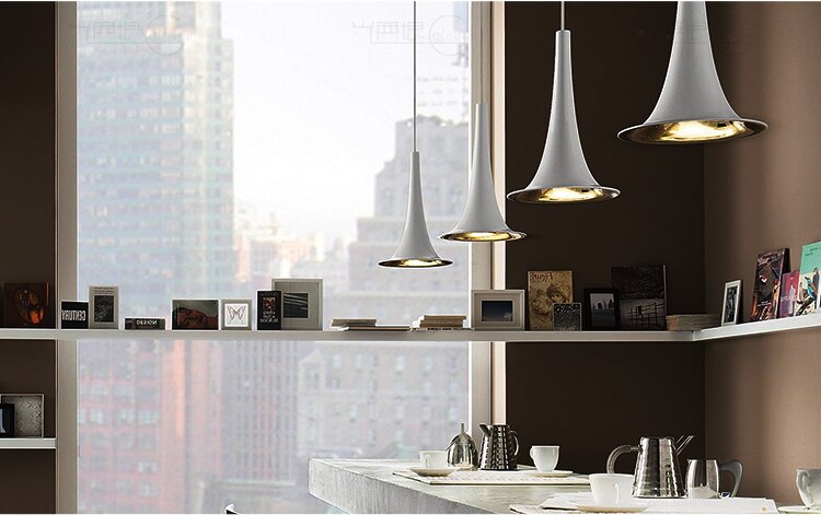 Trumpet Hanging Lights: Elevate Your Space-ChandeliersDecor