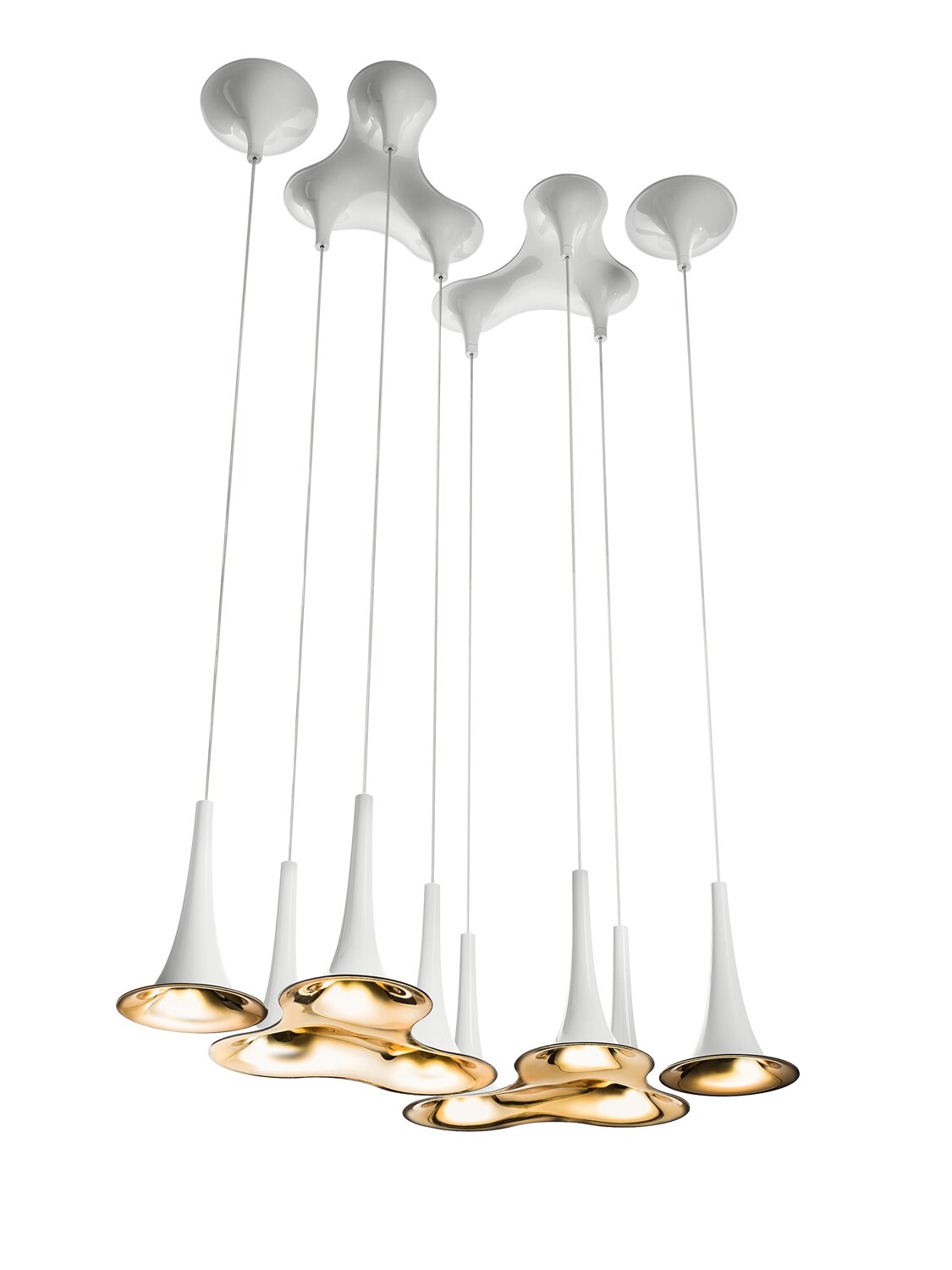 Trumpet Hanging Lights: Elevate Your Space-ChandeliersDecor