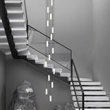 Tubes: Staircase Chandelier - Exquisite Lighting Solution-ChandeliersDecor