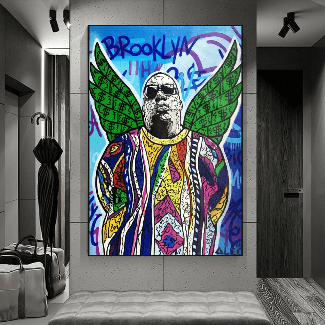 Tupac and Biggie Poster - Authentic Hip Hop Merchandise-ChandeliersDecor