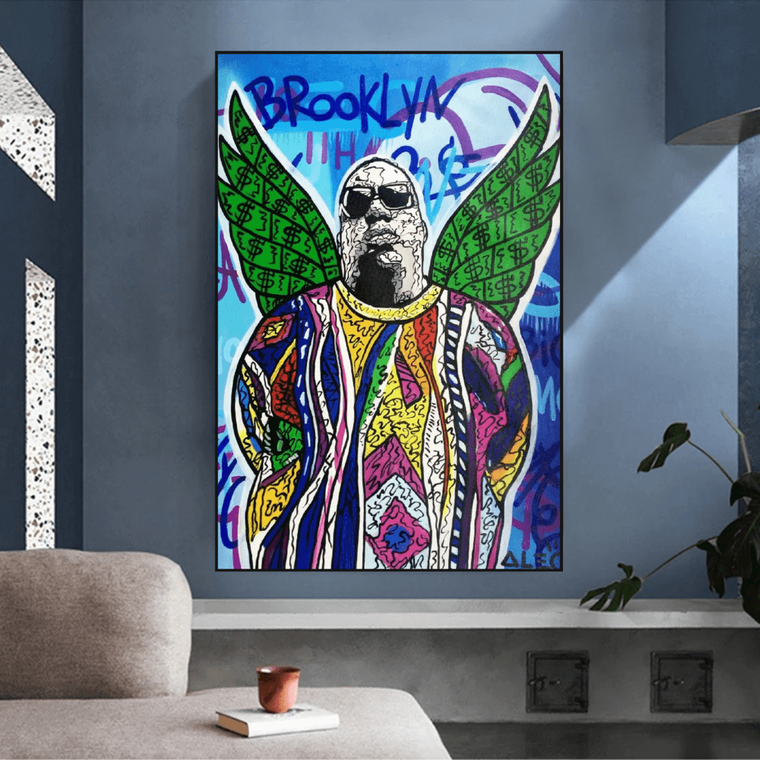 Tupac and Biggie Poster - Authentic Hip Hop Merchandise-ChandeliersDecor