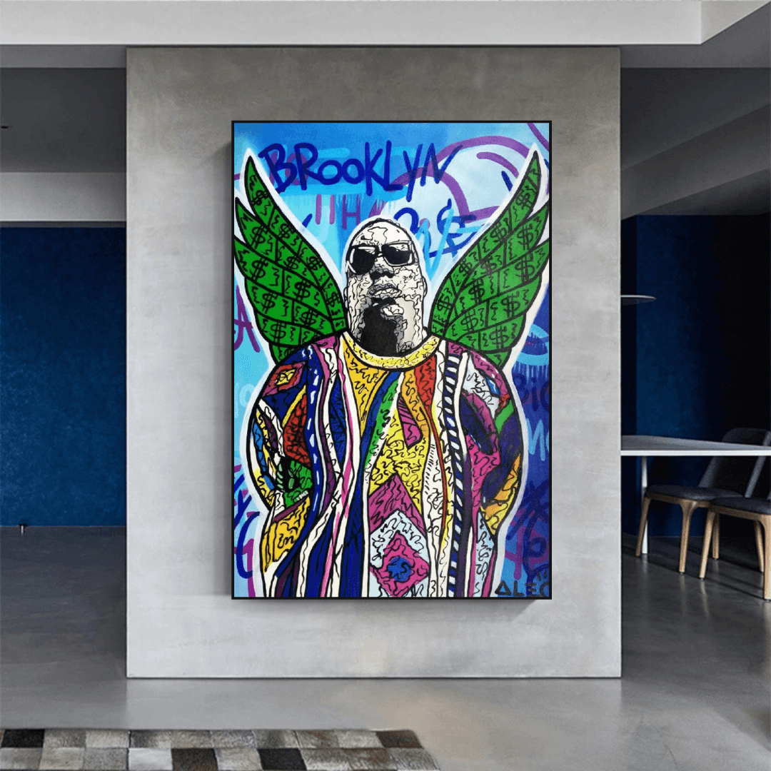 Tupac and Biggie Poster - Authentic Hip Hop Merchandise-ChandeliersDecor