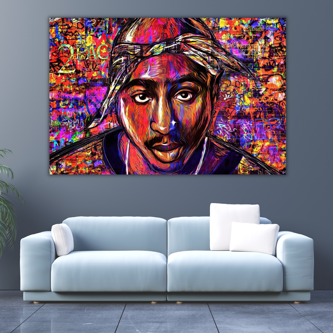 Tupac Poster: Authentic Art Print for True Fans-ChandeliersDecor