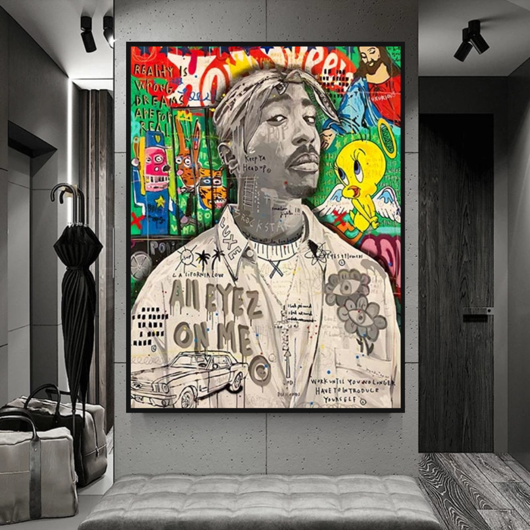 Tupac Poster: Authentic Wall Art for True Fans-ChandeliersDecor