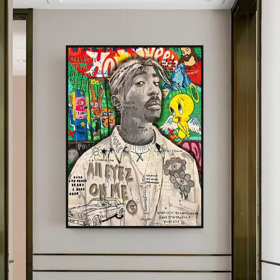 Tupac Poster: Authentic Wall Art for True Fans-ChandeliersDecor