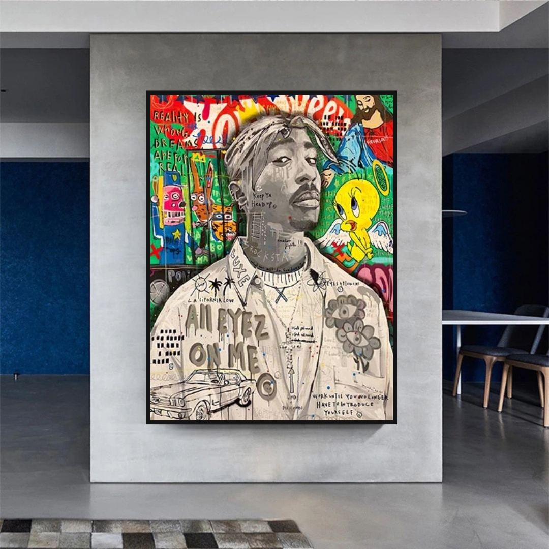 Tupac Poster: Authentic Wall Art for True Fans-ChandeliersDecor