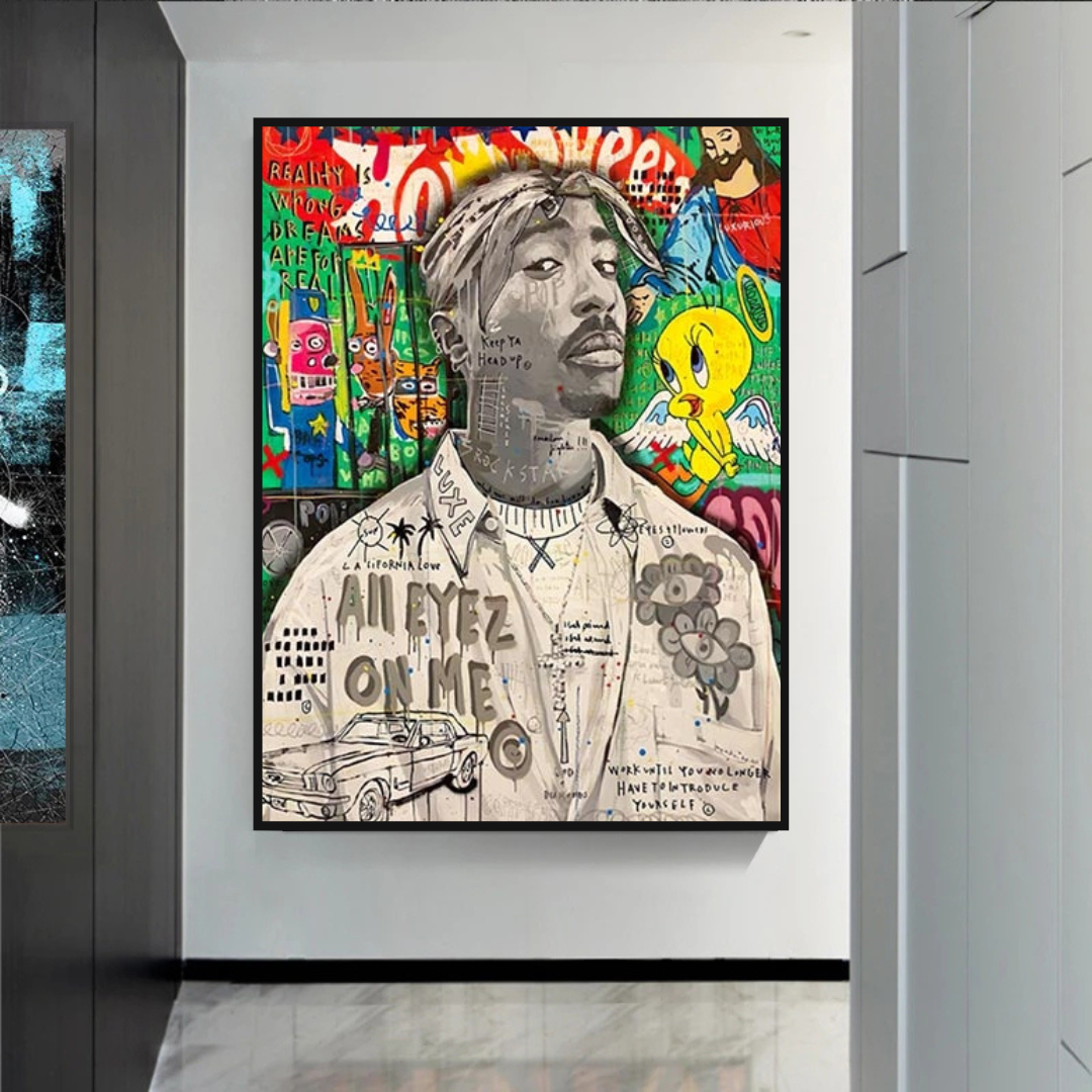 Tupac Poster: Authentic Wall Art for True Fans-ChandeliersDecor