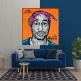 Tupac Poster: Official Tribute to the Hip-Hop Icon-ChandeliersDecor