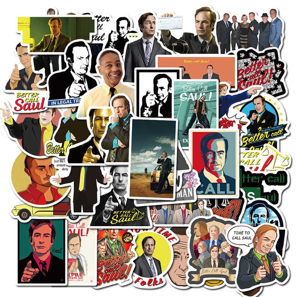 TV Series Better Call Saul Stickers Pack-ChandeliersDecor