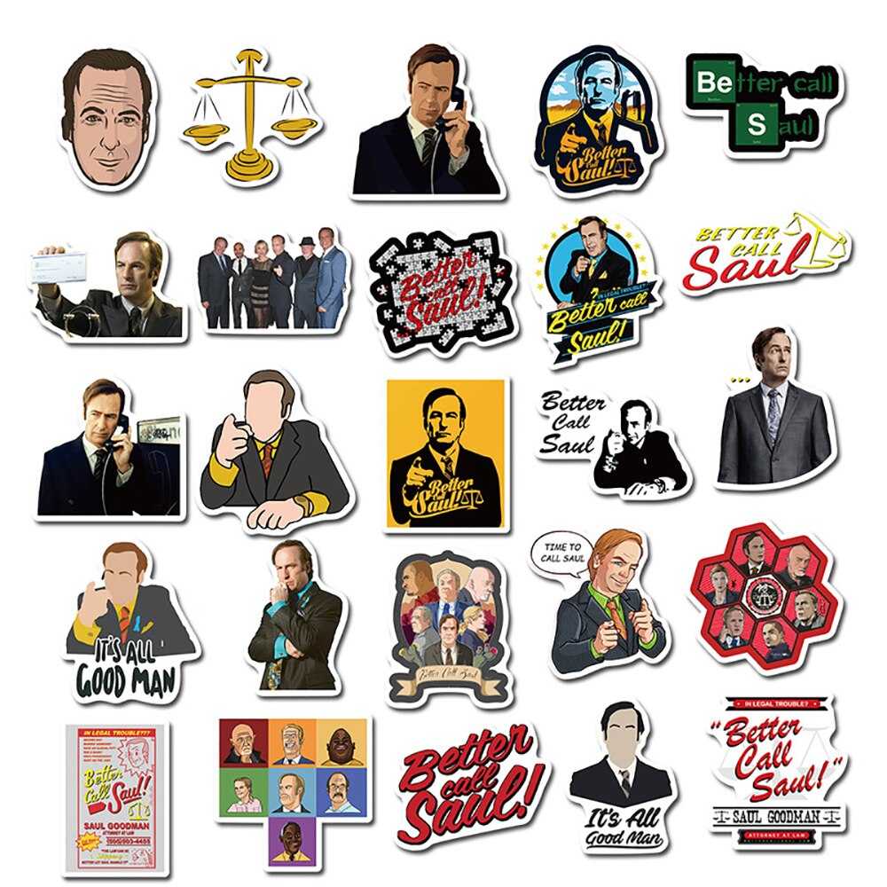 TV Series Better Call Saul Stickers Pack-ChandeliersDecor