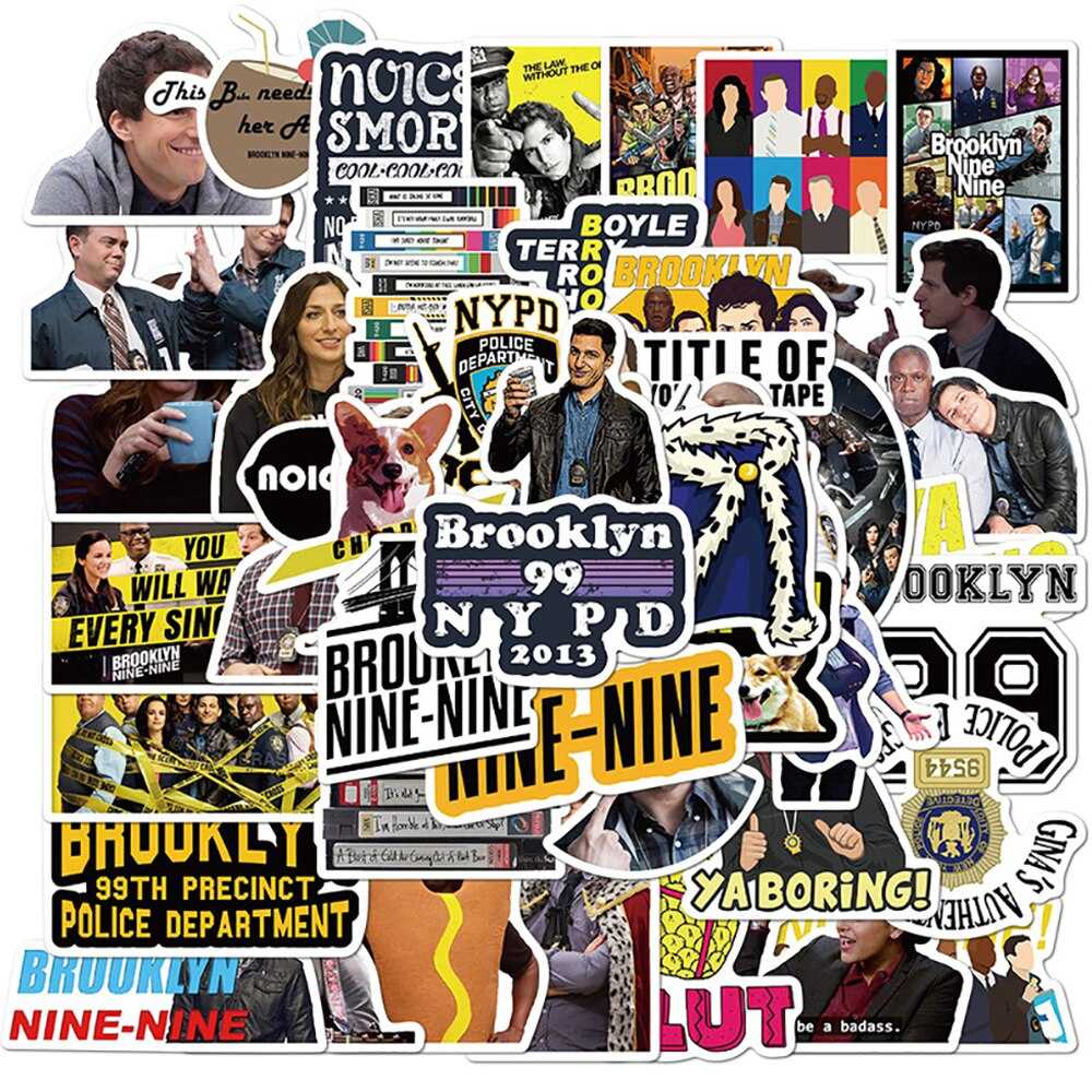 TV Series Brooklyn Nine-Nine Stickers Pack-ChandeliersDecor