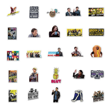 TV Series Brooklyn Nine-Nine Stickers Pack-ChandeliersDecor