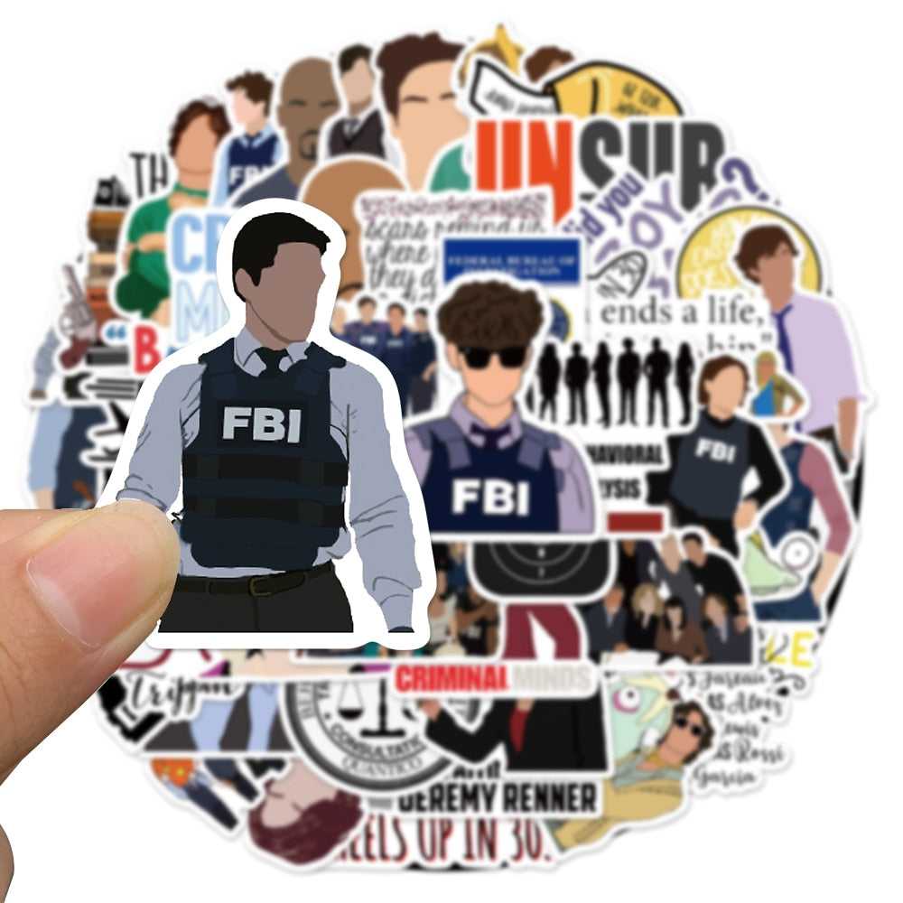 TV Series Criminal Minds Stickers Pack-ChandeliersDecor