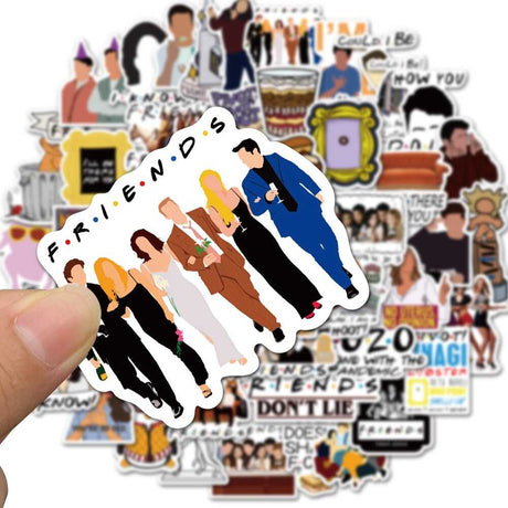 TV Series Friends Stickers Pack - Official Merchandise-ChandeliersDecor