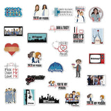 TV Series Greys Anatomy Stickers Pack-ChandeliersDecor