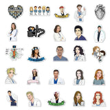 TV Series Greys Anatomy Stickers Pack-ChandeliersDecor