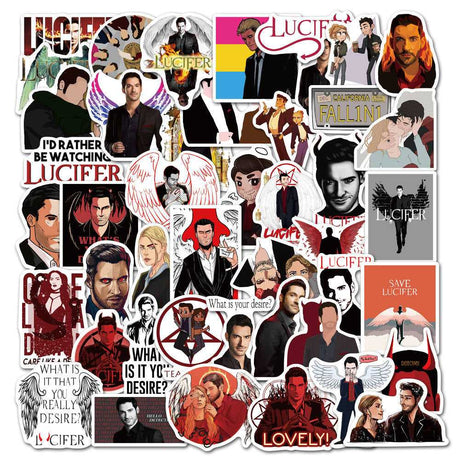 TV Series Lucifer Stickers Pack-ChandeliersDecor