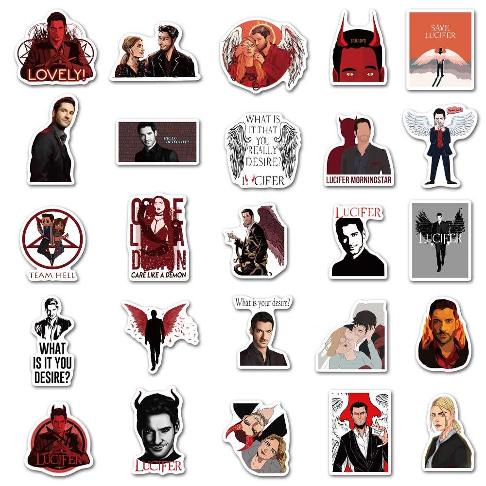 TV Series Lucifer Stickers Pack-ChandeliersDecor