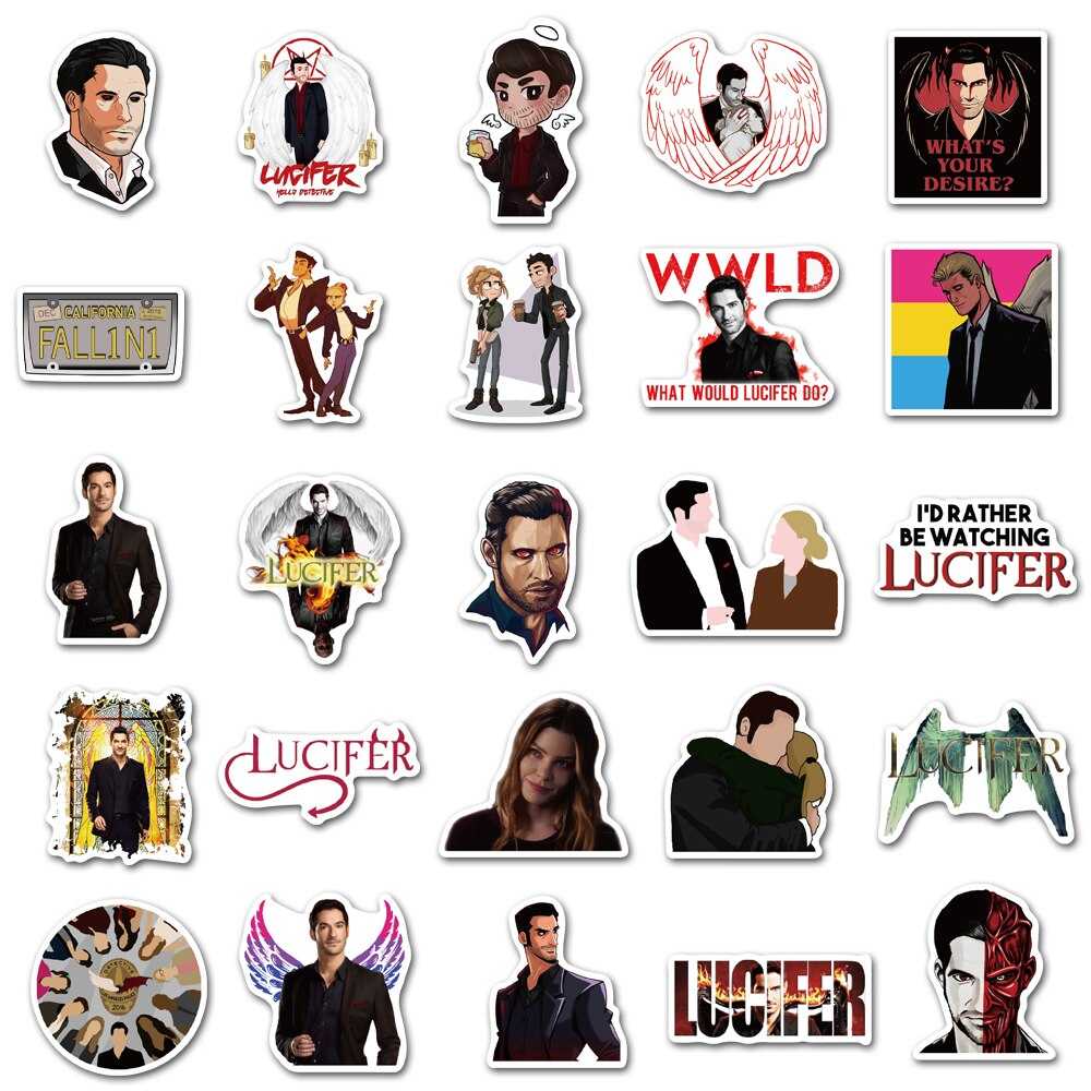 TV Series Lucifer Stickers Pack-ChandeliersDecor