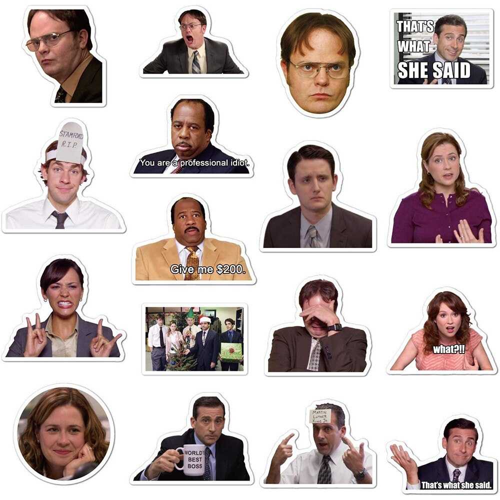 TV Series Office Stickers Pack-ChandeliersDecor