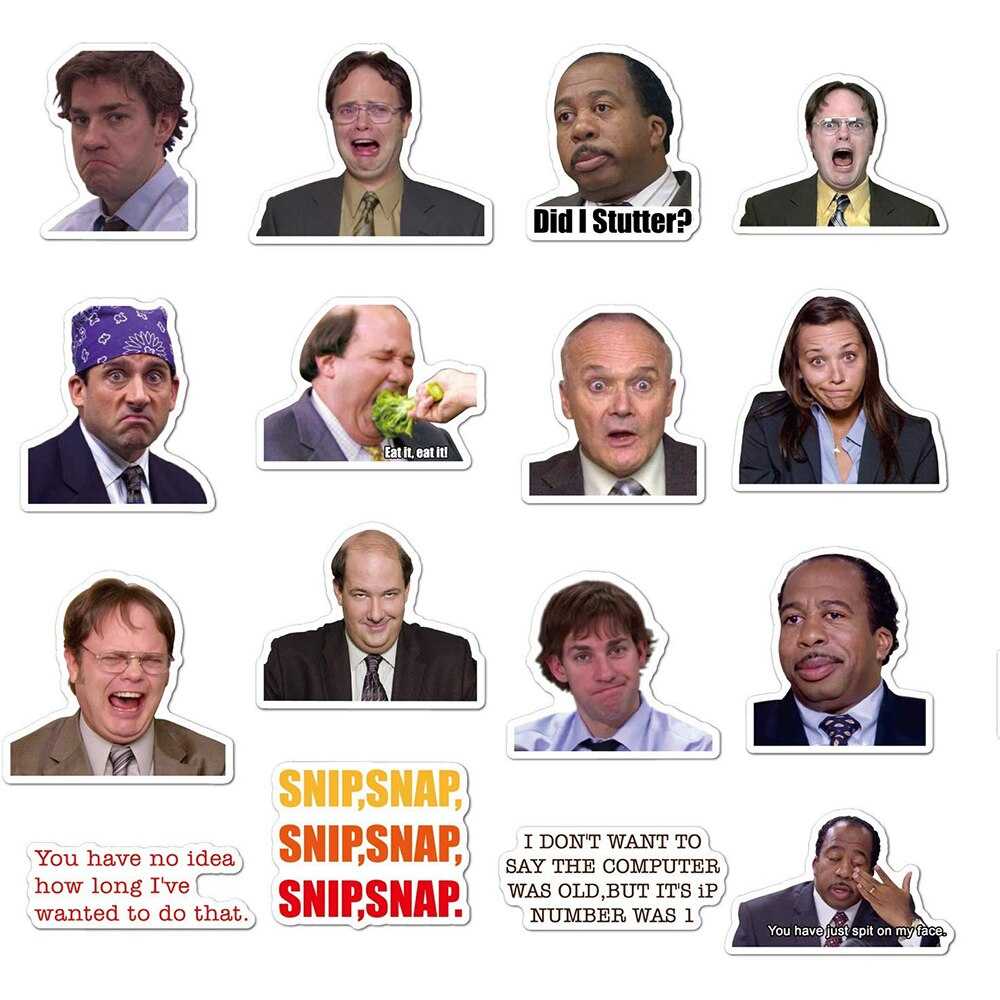 TV Series Office Stickers Pack-ChandeliersDecor