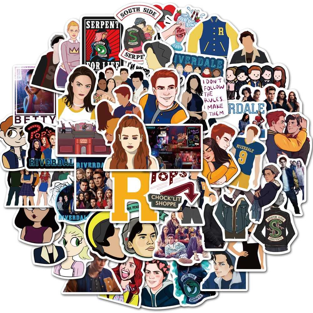 TV Series Riverdale Stickers Pack-ChandeliersDecor