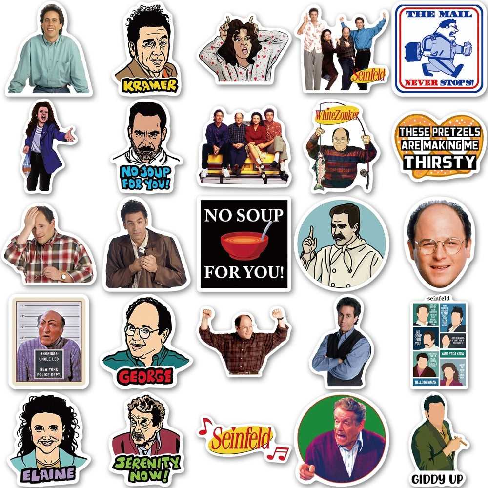 TV Series Seinfeld Stickers Pack-ChandeliersDecor