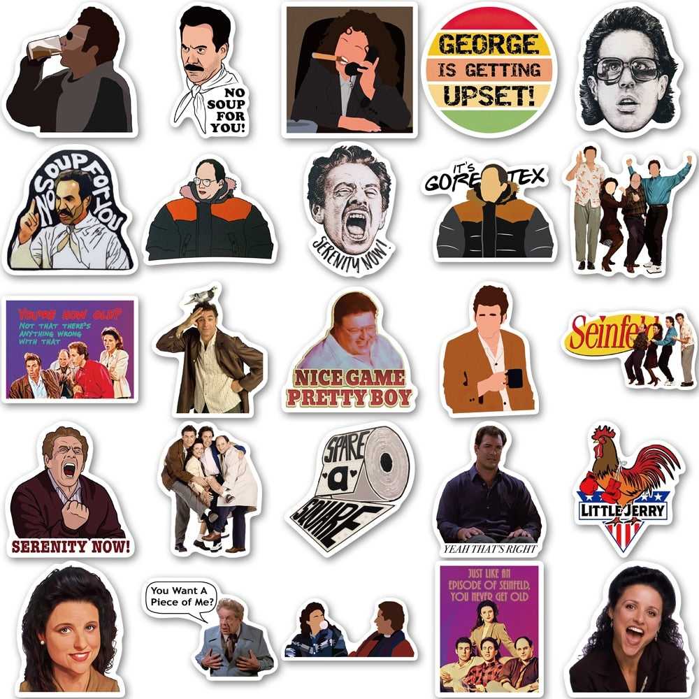 TV Series Seinfeld Stickers Pack-ChandeliersDecor