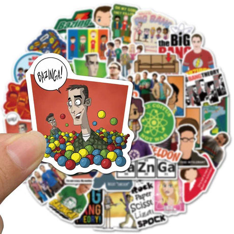 TV Series The Big Bang Theory Stickers Pack-ChandeliersDecor