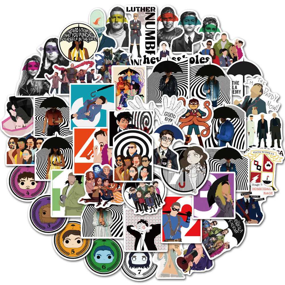 TV Series The Umbrella Academy Stickers Pack-ChandeliersDecor