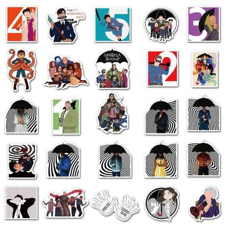 TV Series The Umbrella Academy Stickers Pack-ChandeliersDecor