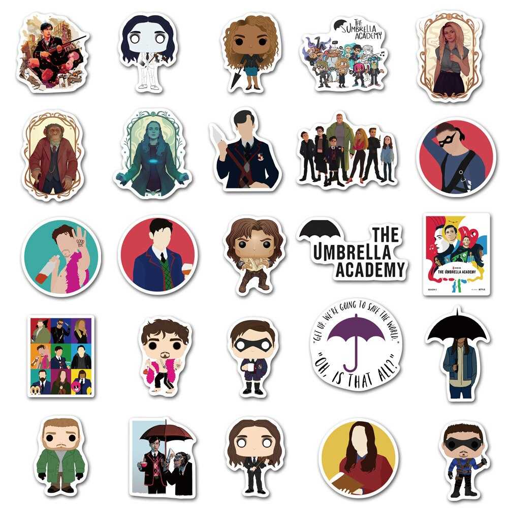 TV Series The Umbrella Academy Stickers Pack-ChandeliersDecor