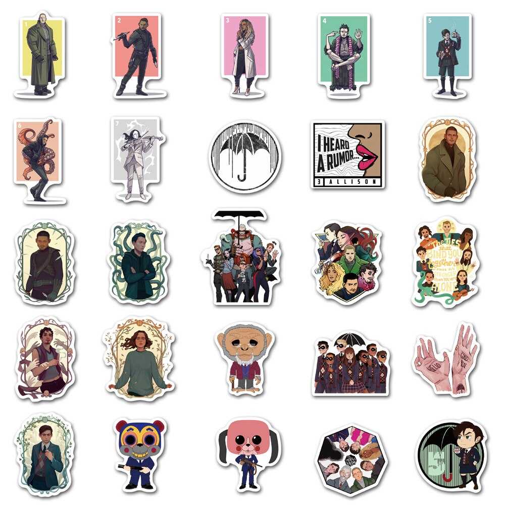 TV Series The Umbrella Academy Stickers Pack-ChandeliersDecor