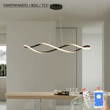 Twirl Chandelier - Unmatched Elegance for Kitchen Island-ChandeliersDecor