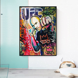 UFC Champion Canvas Wall Art-ChandeliersDecor