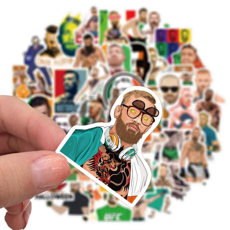 UFC Conor McGregor Stickers Pack - Official Merchandise-ChandeliersDecor