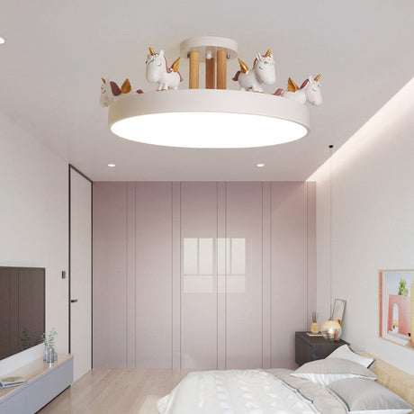 UnicornLED Ceiling Lights Lanterns for Kids Room-ChandeliersDecor