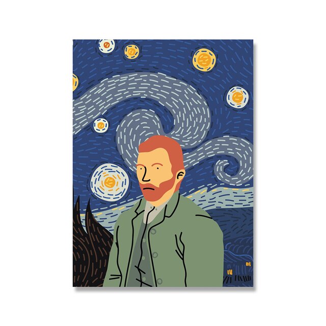 Van Gogh and Kusama Art: Exquisite Masterpieces-ChandeliersDecor