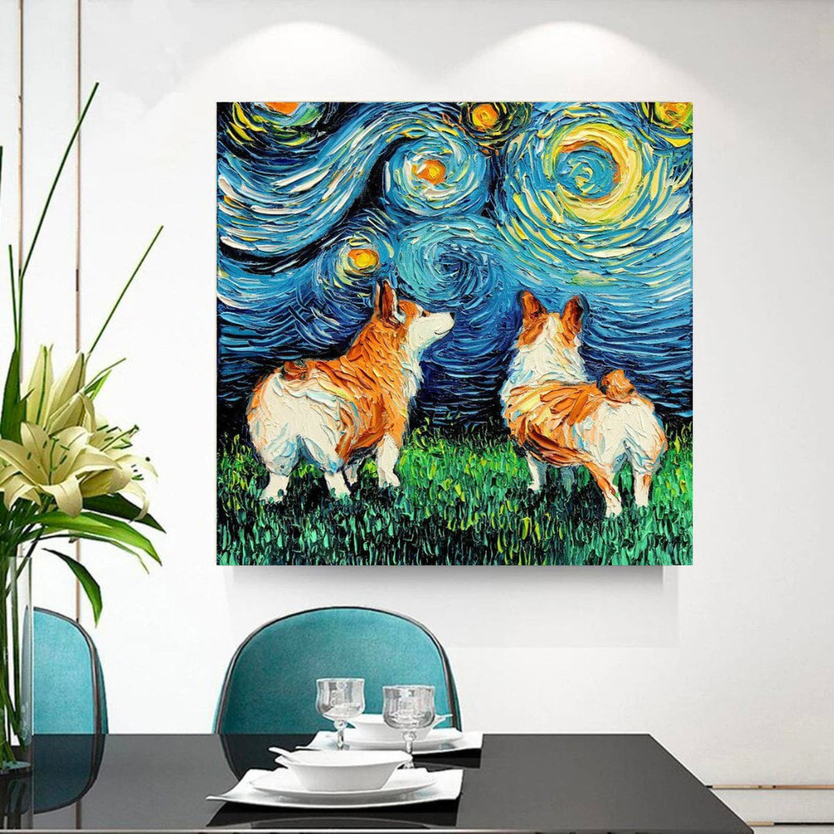 Van Gogh's Korgis Reproduction Canvas Wall Art