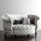 Velvet Sofa Chair: Ergonomic Style Combined-ChandeliersDecor