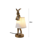 Vintage Bathing Rabbit Table Lamp-ChandeliersDecor