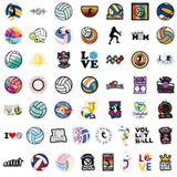 Volleyball Stickers Pack: Express Your Love for the Game-ChandeliersDecor