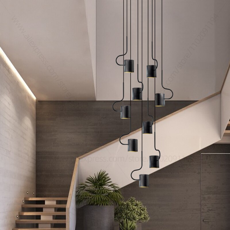 Vortex Hook Chandelier - Illuminate Your Space-ChandeliersDecor