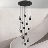 Vortex Hook Chandelier - Illuminate Your Space-ChandeliersDecor